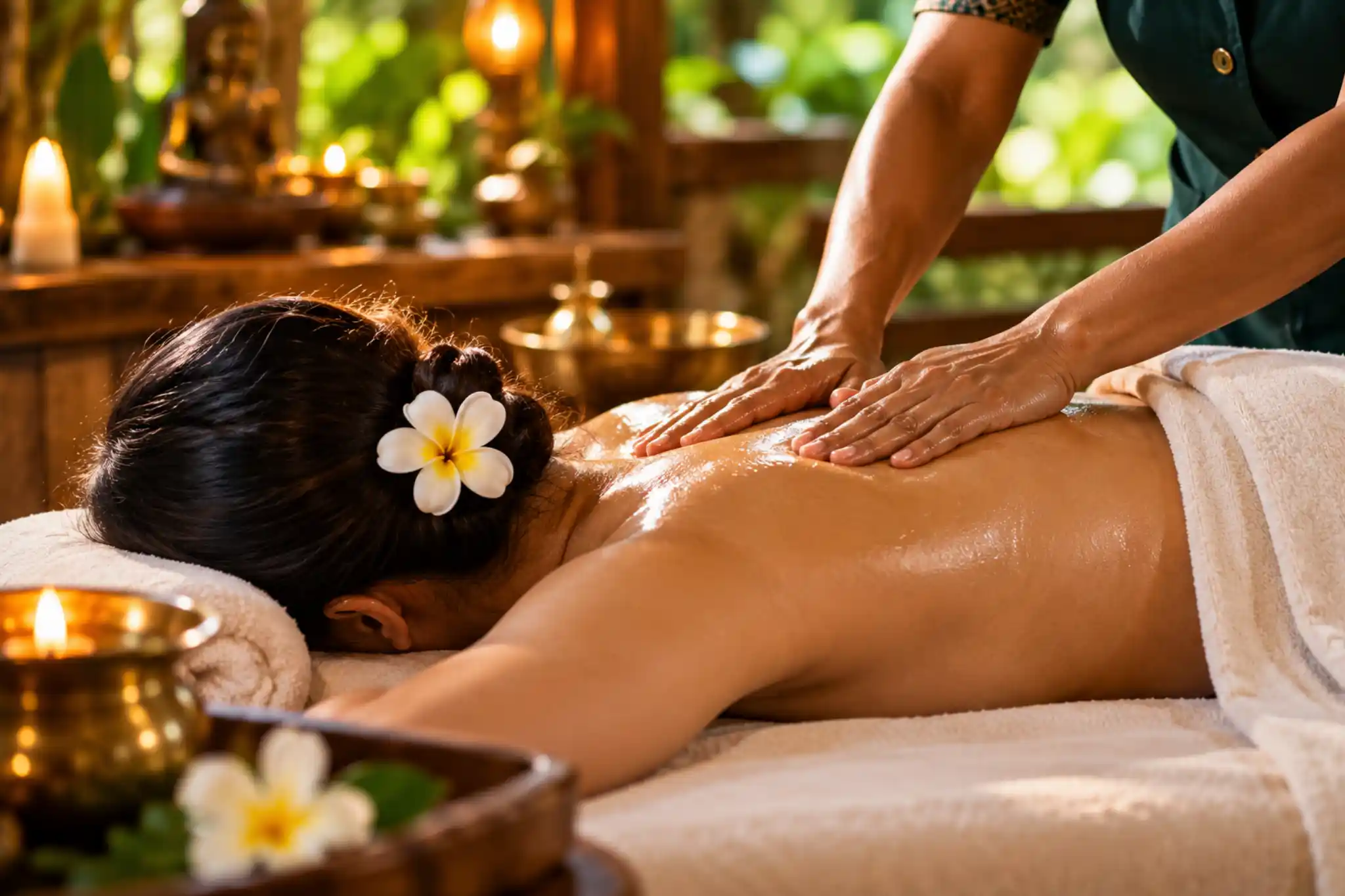 Ayurvedic oils and herbal treatment ingredients